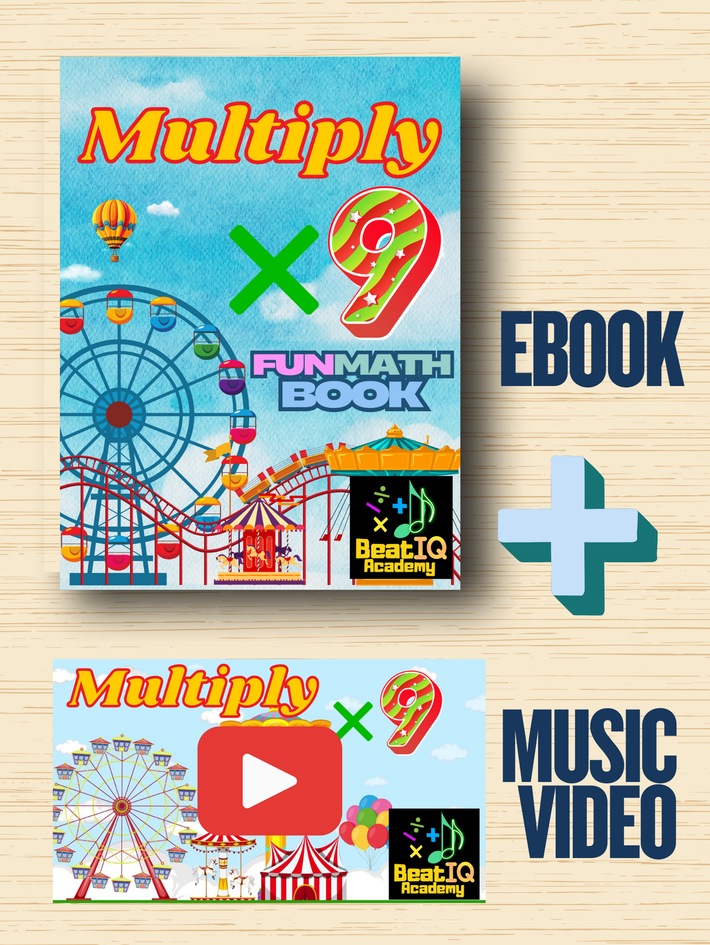 Multiply by 9 -  Ebook & Video Bundle
